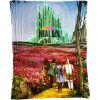 Plush and Cozy Minky Blanket, 30" x 40", Sublimated Edge to Edge 1 side Thumbnail